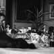 A Victorian family dines together, 1895
